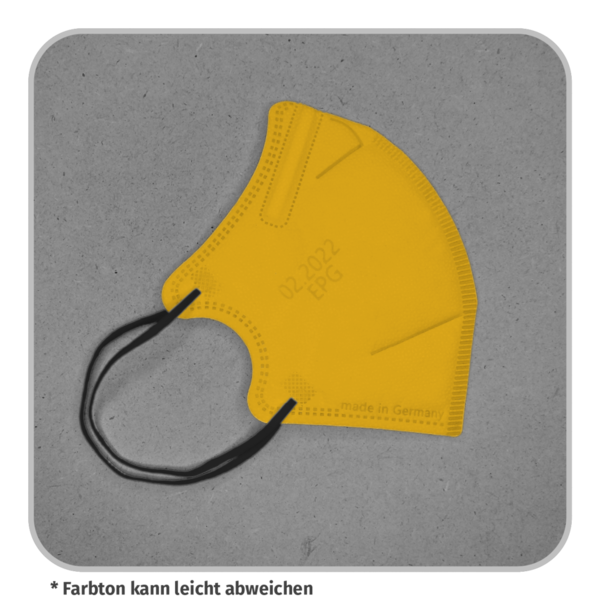 Stolfig MA - 030 - M stylish - Gelb 5 Stk. - schwarze Ohrbänder